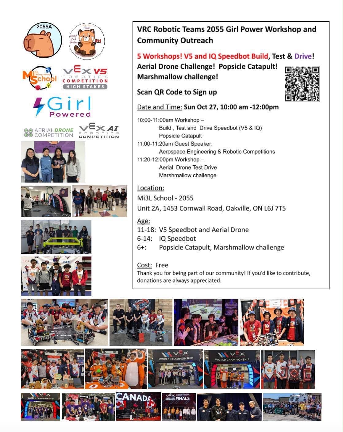 Girl Guide workshop flyer