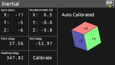 Inertial Sensor Documentation